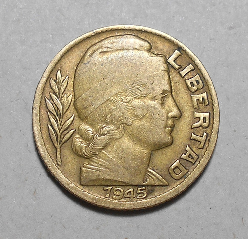 Argentina Excelente Torito 20 Centavos 1945 - Cj#199