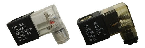 Kit C/ 4 Bobinas Solenoide 220 Vca - 5,5 Va - Furo 9mm.