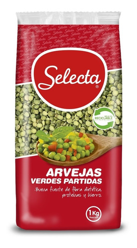 Arvejas Verdes Selecta 1 Kg.