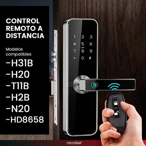 Imagen 4 de 9 de Control Remoto Cerraduras Inteligentes Ttlock Ri 2.4ghz
