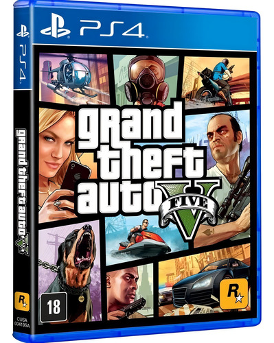 Gta V / Premium Edition / Rockstar Games / Ps4 / Físico