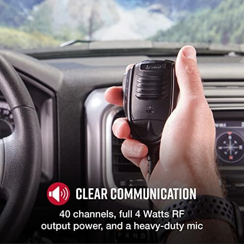 Cobra 19 Mini Recreational Cb Radio - Emergency Radio, Trave