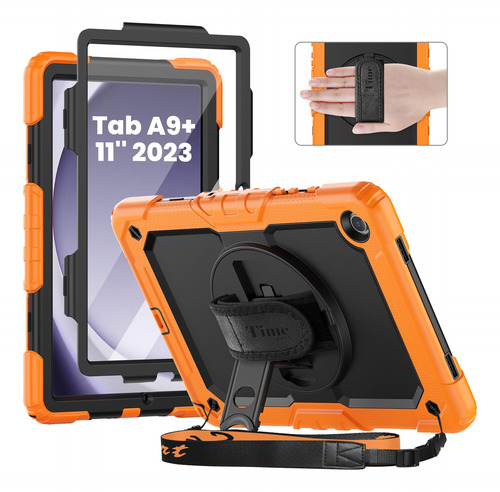 Funda Para Tableta Galaxy Tab A9 Plus 11 PuLG 2023 Naranja 1