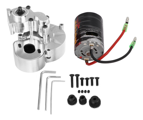 Conjunto De Cajas De Cambios De Transmisión Rc Con Motor De