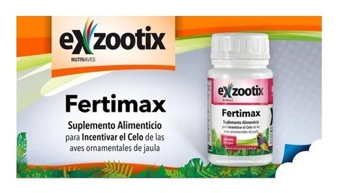 Imagen 8 de 9 de Fertimax Exzootix Suplemento Para Incentivar El Celo En Aves