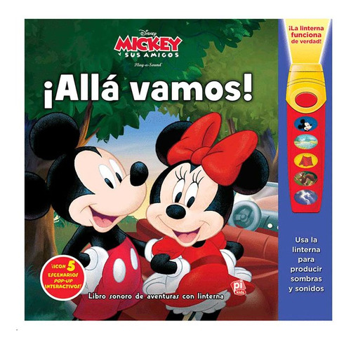 Libro Mickey Y Sus Amigos: ¡allá Vamos!