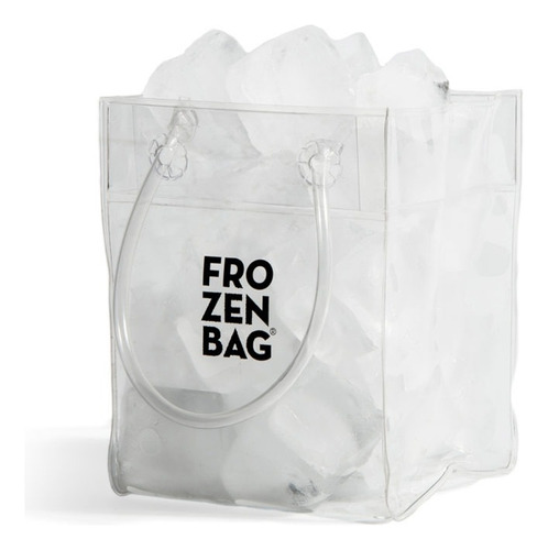 Bolsa Hielera Frozen Bag Ice Cristal 9x9x12cm Hielo Frapera