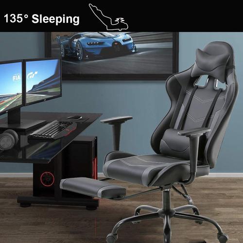 Silla Ergonómica Giratoria Para Oficina Y Juegos En Línea