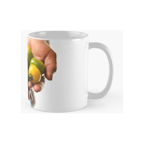 Taza Chiles Habaneros Chiles Picantes Calidad Premium