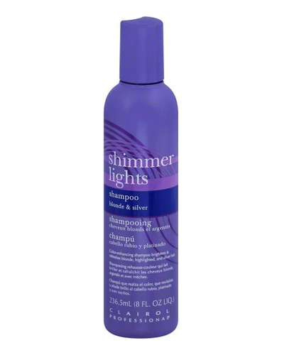 Champú Clairol Professional Shimmer Lights, Rubio Y Plateado