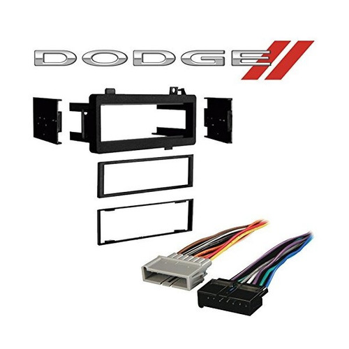 Se Adapta A Dodge Charger 1984-1987 Individual Din Estéreo A