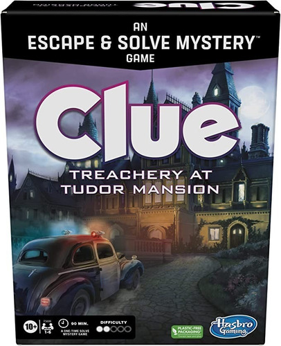 Juego De Mesa Clue Escape Hasbro Mansion Tudor F5699 Misteri