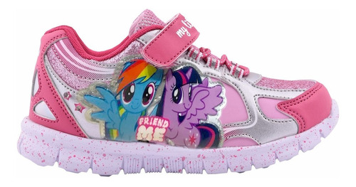 Zapatillas Pequeño Little Pony Con Luces Footy Mundo Manias