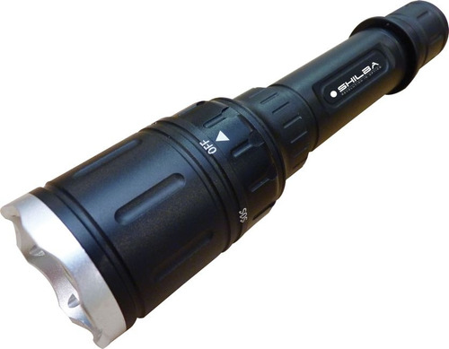 Linterna Shilba Tactica Stormax 200 Con 5 Tipo De Luces Color de la linterna Negro Color de la luz Blanca