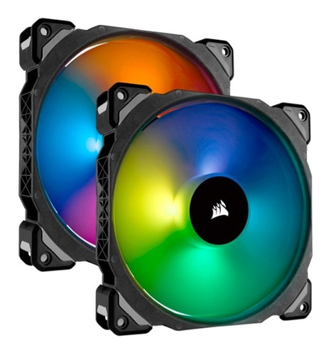 Fan Corsair Dual Ml140 Pro Rgb Led 14cm 400-1200rpm