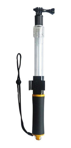 Imagen 1 de 7 de Palo Selfie Sumergible Buceo Transparente Compatible Gopro