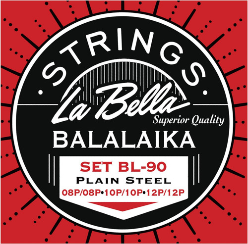 Cuerda Bl90 Balalaika Plain Steel Loopends