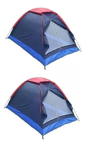 Combo 2 Carpas Iglu 100% Impermeable P/2 Pes.hasta Liquidar