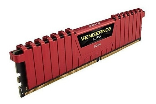 Imagen 6 de 7 de Memoria Ddr4 16gb 4500mhz Corsair Vengeance Lpx Red Airflow
