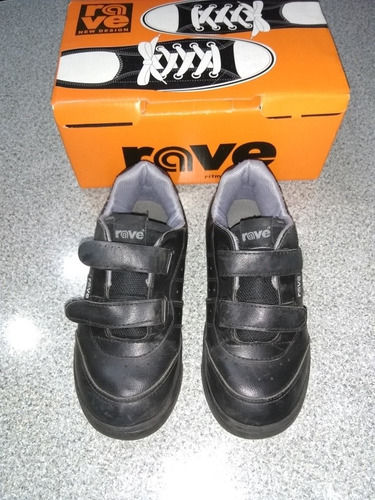 Zapatillas Deportivas Colegial Para Niños Marca Rave Mod 571