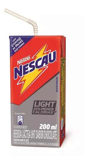 Nescau Light - Bebida Láctea, Prontinho, 200ml