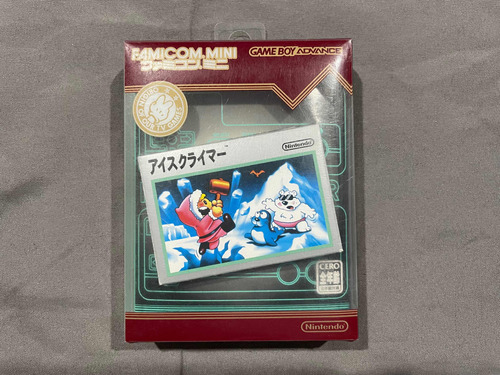 Ice Climber Mini Famicom Para Game Boy Advance Con Caja Jp