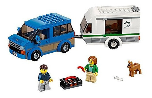 Lego City Great Vehicles Van - Caravan 60117 Building Toy