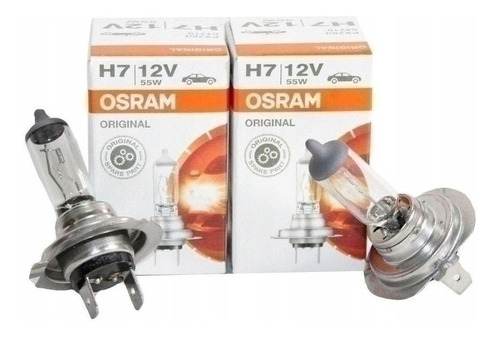 Bombillos Osram H7 55w Original Juego X2 Germany