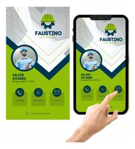 Comprar Cartão De Visitas Virtual Interativo Editável + Qr Code