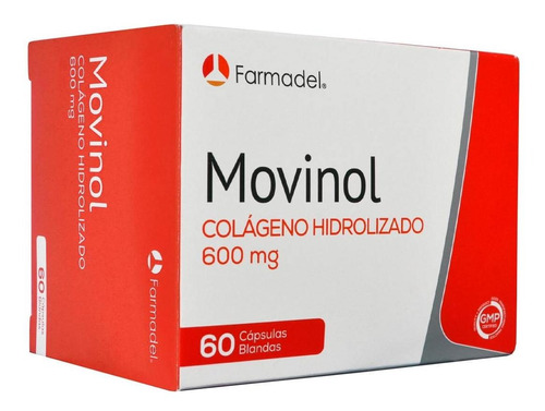 Movinol - Farmadel, Colágeno Hidrolizado 600mg (60 Caps)