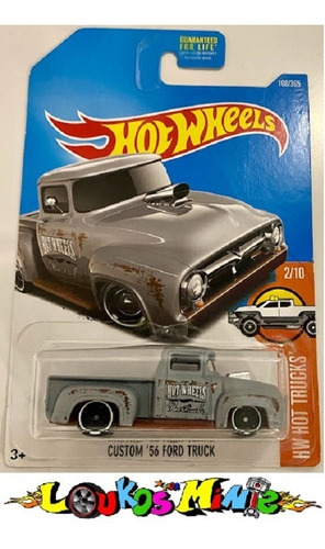 Hot Wheels Hot Trucks Custom '56 Ford Truck Pickup 108/365