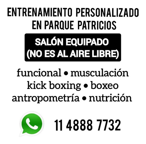 Imagen 4 de 5 de Boxeo Personalizado En Parque Patricios. Prep. Fisica