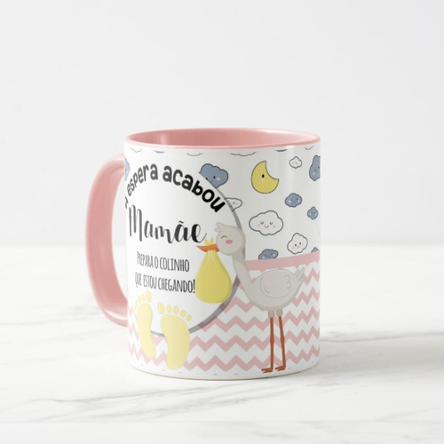 Caneca Personalizada Para Presente Mamãe Grávida Gestante