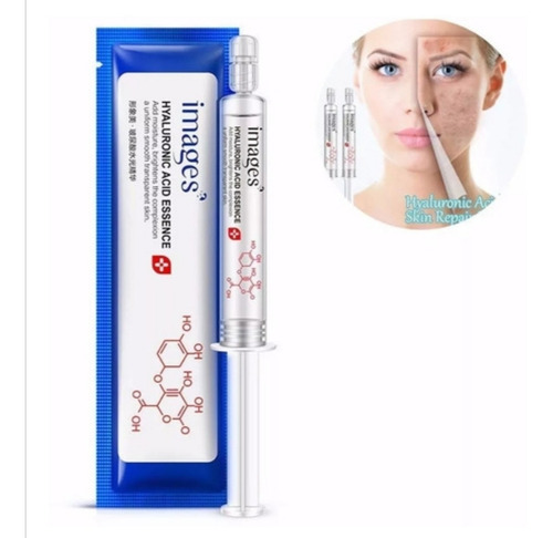 Imagen 1 de 1 de Acido Hialuronico Puro Volumen Facial Antiarrugas Edad