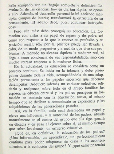La Educación De Los Padres André Isambert / Paidea (Usado)
