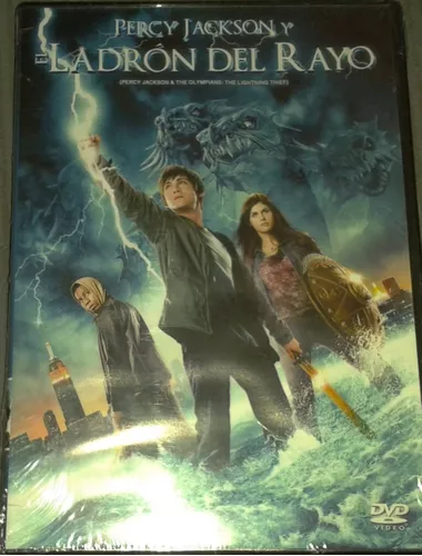 Dvd Percy Jackson Y El Ladrón Del Rayo Logan Lerman