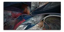 Comprar Cuadro Moderno Vintage Abstracto Decorativo Lienzo 120x60