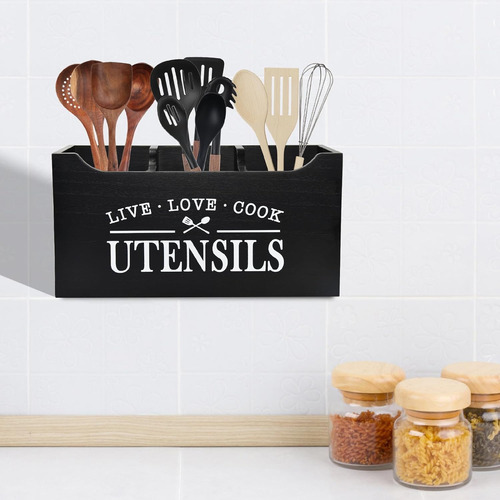 Karisky Soporte Para Utensilios De Cocina Con Parte Inferior