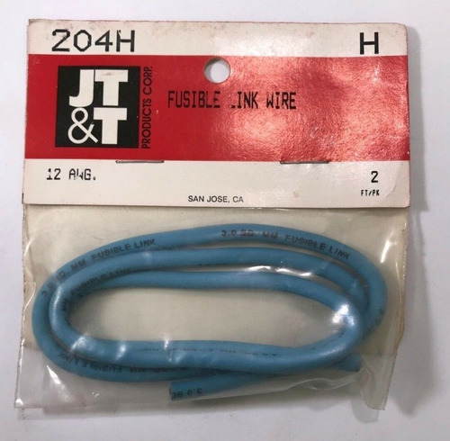 Fusible Link Wire 12 Awg Cable 12 Fusible En Linea 2ft 0,60m