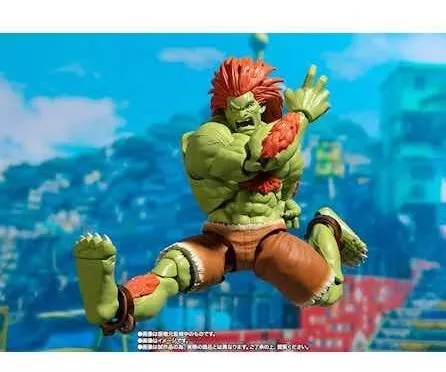 Bandai S.H.Figuarts Street Fighter Blanka Figure (green)