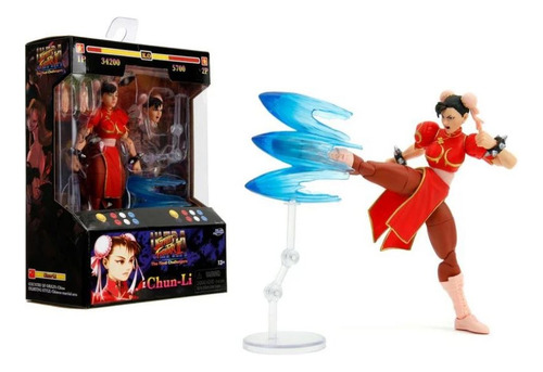 Chun - Li (player 2) Street Fighter Ii Ultra Jada Toys 35664