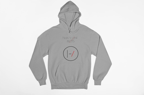 Poleron Unisex Twenty One Pilots Lollapalooza Logo Estampado Algodon