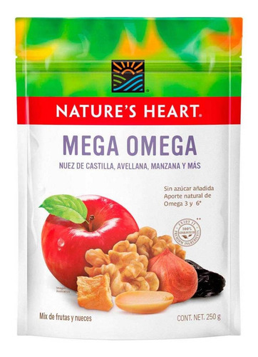 Nueces y Fruta Nature's Heart Mega Omega 250g
