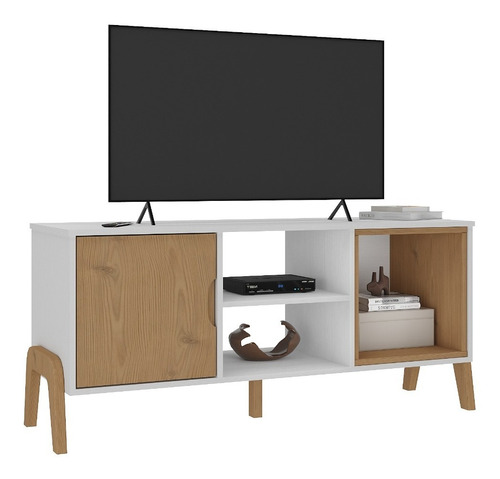 Rack De Tv Lcd Led Living Comedor Madera V Mueble Lcm