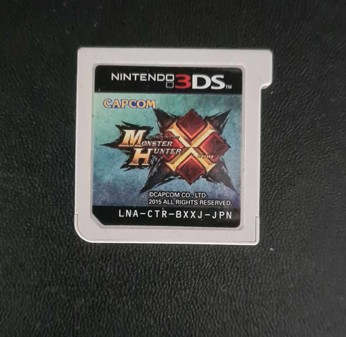 Monster Hunter X (japones) - Nintendo 3ds