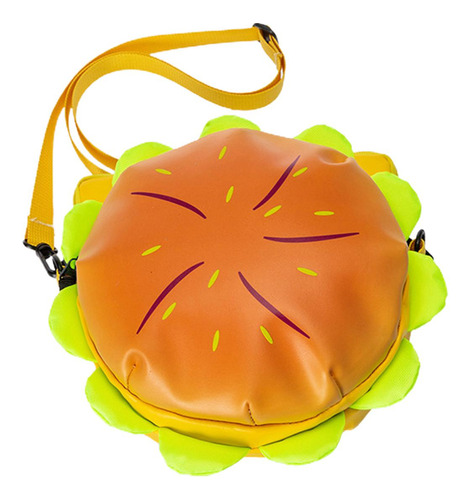 Bolso De Hombro Con Diseño De Hamburguesa Con Queso, Bolso