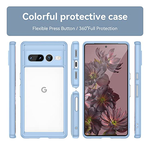 Funda Compatible Con Google Pixel 7 Pro De 6.7 Pulgadas, Tel