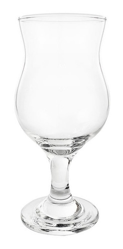 Juego Set X 12 Copa Vidrio Coctel Hurricane Cocktail 370 Ml Color Transparente