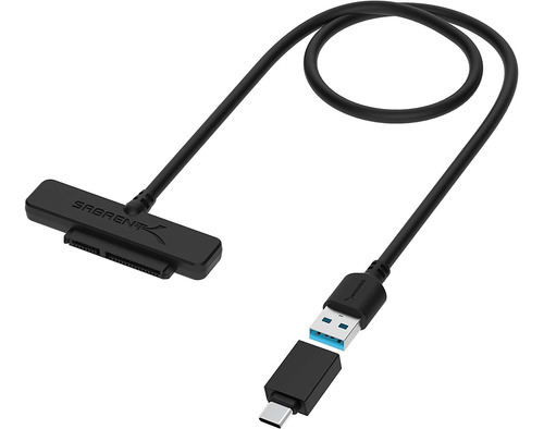 Sabrent Usb 3.1  Tipo-a  A Ssd / Adaptador De Disco Duro Sat