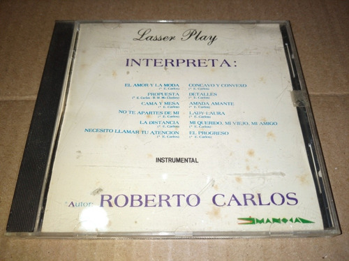 Lasser Play Orchestra Interpreta A Roberto Carlos Cd Instrum